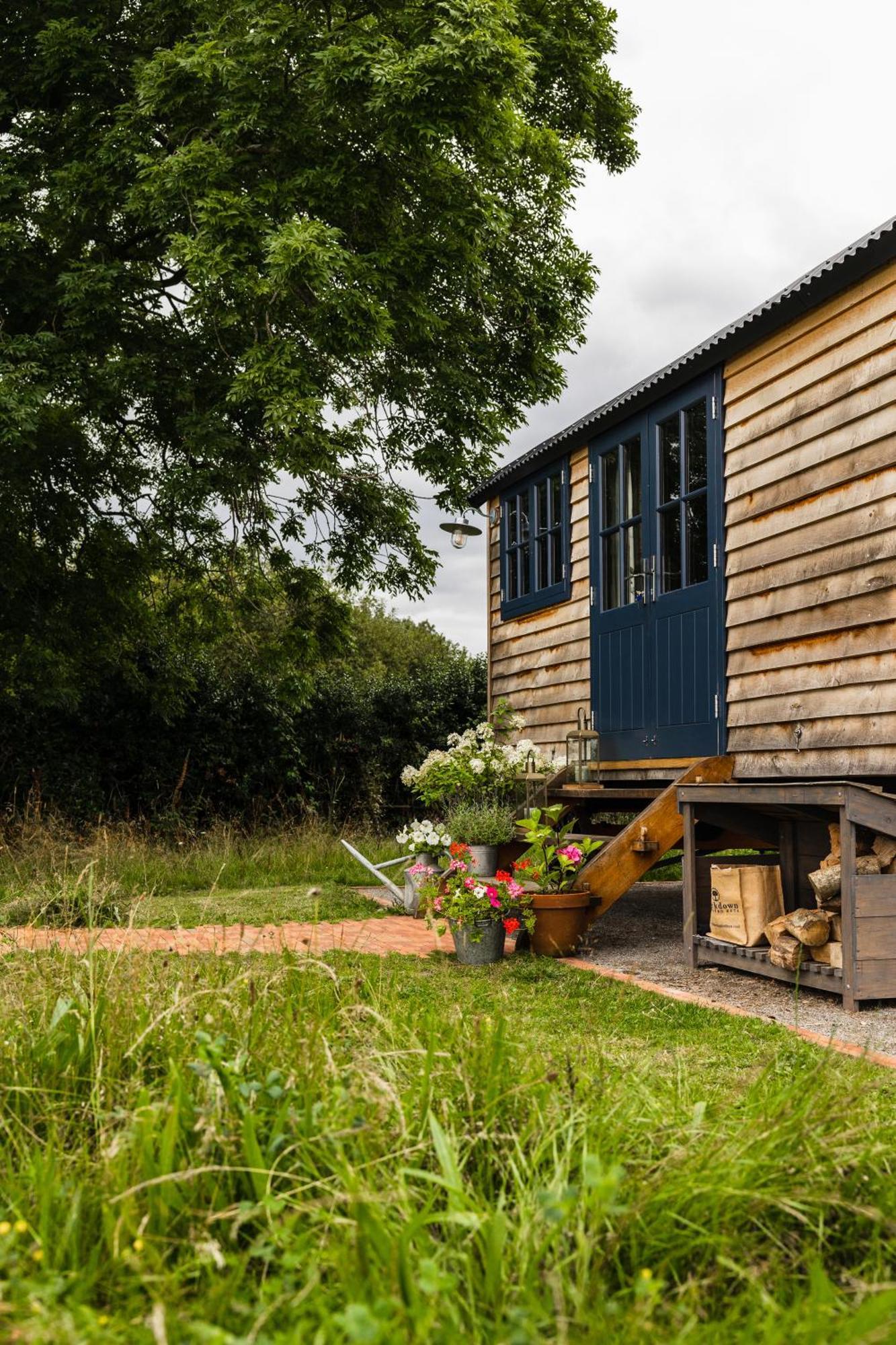 Toadland Shepherd Huts Durham Exterior foto